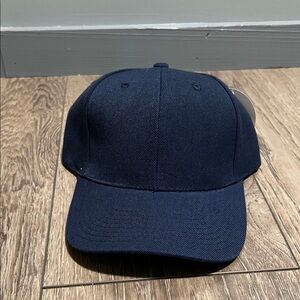 City hunter blank baseball hat navy